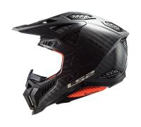LS2 MX703 X-Force Solid Carbon Casque de motocross, charbon, taille L
