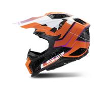 Casque Cross LS2 MX703 X-Force OrangeM Orange