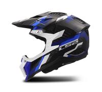 LS2 Helmets Casque tout-terrain MX703 X-Force Phantom ECE 22.06 Noir XS