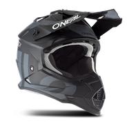 Oneal 2Series Slick 2023 Casque de motocross, noir-gris, taille L pour homme
