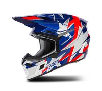 ONeal 3SRS Ride, casque à croix XL Bleu/Argent/Rouge Bleu/Argent/Rouge