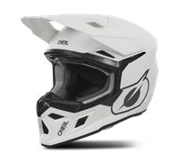 ONeal 3SRS Solid, casque à croix L Blanc Mat Blanc Mat