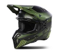 Oneal EX-SRS Hitch Casque de motocross, noir-vert, taille 2XL