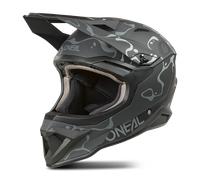 ONeal 1SRS Splash S26, casque de motocross XS Mat Noir/Gris Mat Noir/Gris