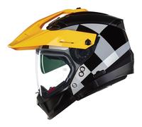 Casque Cross-Over Nolan N70-2 X RUVIDO 341 Nero / Grigio / Giallo