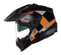Casque Cross-Over Nolan N70-2 X RUVIDO 343 Nero / Grigio / Ocra