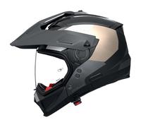 Nolan Casque modulaire N70-2 X Selvado 347 mat noir/gris foncé/beige/blanc XL