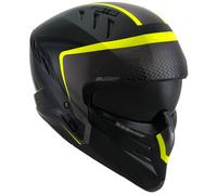 Suomy Armor Crew 2023 Casque Jet, noir-jaune, taille S pour homme