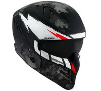 Casque Cross-Over Suomy ARMOR Hi Volt Matt Black/White