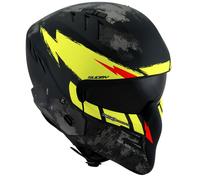 Casque Cross-Over Suomy ARMOR Hi Volt Matt Black/Yellow
