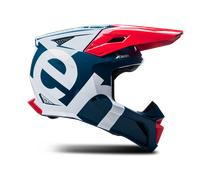 Casque Cross Raven Onyx Bleu/RougeL Bleu,Rouge