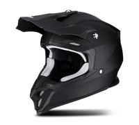 Scorpion VX-16 Evo Air Solid Casque de motocross, noir, taille L pour homme