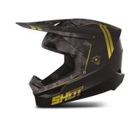 Casque moto cross SHOT RACE GEAR Furious Army Gold Matt L