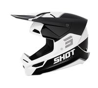 Casque Cross Shot Furious Bolt Noir/BlancL Noir,Blanc