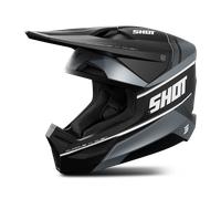 Casque Cross Shot Furious Dust Noir poussière matL Noir poussière mat