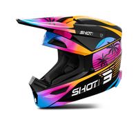 Casque Cross Shot Furious Dust Orange brillantM Orange brillant