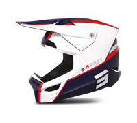 Casque Cross Shot Furious Heritage Bleu/Blanc/RougeM Bleu,Blanc,Rouge