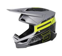Casque Cross Shot Furious Patrol Gris/Jaune NéonM Gris,Jaune Néon