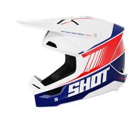 Casque Cross Shot Furious Peak Bleu/RougeS Bleu,Rouge