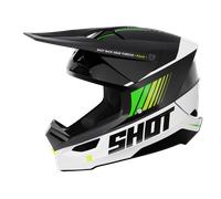 Casque cross SHOT FURIOUS PEAK vert brillant XS