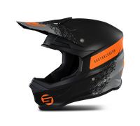 SHOT Furious Roll Noir Orange Mat Casque Cross XL