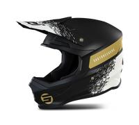 §Casque Cross Shot Furious Roll Noir-Or§