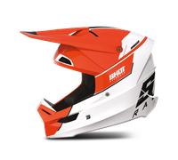 Shot Furious Scope Casque de motocross, blanc-orange, taille XL
