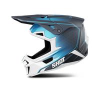Shot Casque cross Lite Challenger Bleu mat Taille L Homme