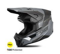 Casque Cross Shot Lite Devil Noir/Gris MatS Noir,Gris Mat