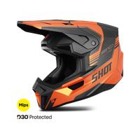 Shot Race Gear Casque cross Shot Lite Orange mat XL