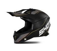 §Casque Cross Shot Lite Prism Noir-Or§