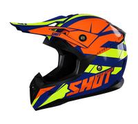 Casque Cross Shot Pulse Revenge Bleu Marine/Orange/JauneL Bleu Marine,Orange,Jaune