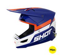 Shot Race Iron Off-road Helmet Bleu M