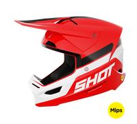 Casque Cross Shot Race Mips® Iron RougeM Rouge