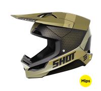 Casque Cross Shot Race Mips® Ridge SableL Sable