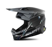 Shot Race Sprint Casque de motocross, noir-gris, taille L pour homme