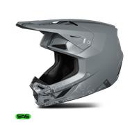Shot Speed Battle Mips Casque de motocross, gris, taille XS pour homme