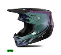 Shot Speed Fury Casque de motocross, pourpre, taille XL pour homme