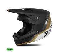 Shot Speed Atomic Mips Casque de motocross, or, taille L pour homme