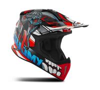 Suomy X-Wing Snake, casque à croix M Noir/Gris/Rouge/Bleu Noir/Gris/Rouge/Bleu
