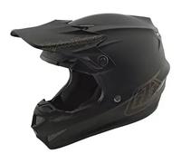 casque cross troy lee se4 polyacrylite monocolor - noir XL