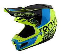 casque cross troy lee se5 composite qualifier - jaune / noir XL