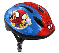 Casque Cycle Spidey - S. Tour de tête réglable avec système de molette Head Ring assurant Maintien et Confort. 50/56cm. Sangles jugulaires Ajustables.