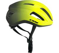 Casque cycliste homologué CGM 851G CENTRO URBAN Fluo Jaune Noir Mat taille L