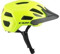 Casque cycliste homologué CGM 890A SENTIERO MONO Jaune fluo opaque taille L