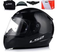 Casque cyclomoteur intégral | LS2 FF353 RAPID II | Casque moto | Certificat ECE 22.06 | Casque moto intégral | 3XL (65-66cm)
