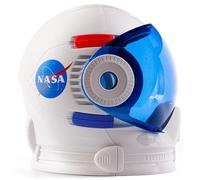 Casque d’astronaute NASA pour enfants - casque spatial avec autocollants, rembourrage en mousse et guide d’apprentissage, montage facile, idéal pour halloween, déguisements et jeux imaginatifs