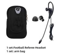 Casque d'arbitre de football Casque Bluetooth Casque d'écoute Interphone de conférence de football pour