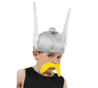 Casque d'Astérix - Accessoire sous licence officielle pour Gaulois de bande