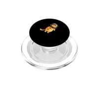 Casque d'astronaute Amusant de Chat Flottant dans l'espace Cosmique Profond PopSockets PopGrip pour MagSafe